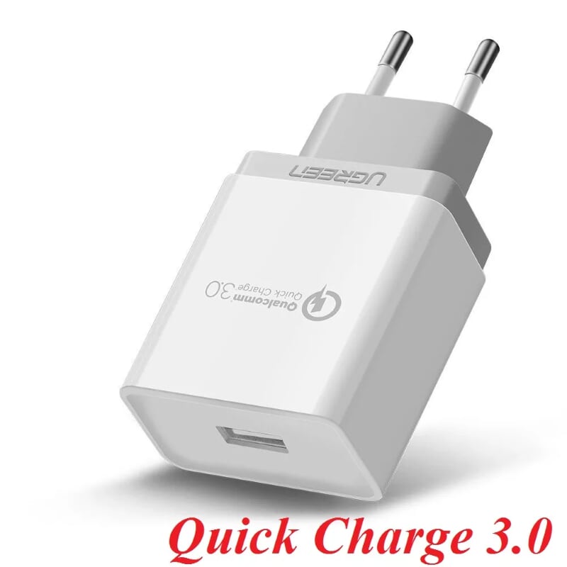 Ugreen 20909 Màu Trắng Củ sạc nhanh Quick Charge 3.0 CD122