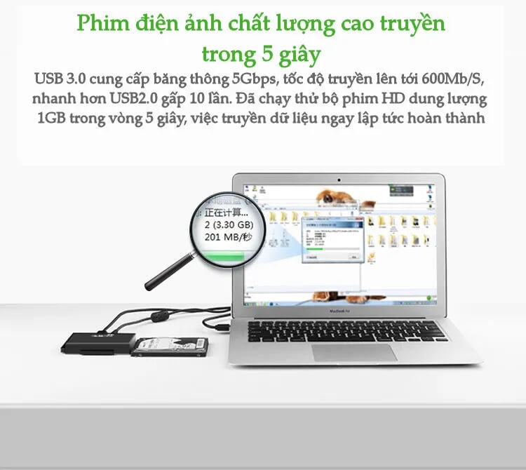 30353 Ugreen 30353 usb 3.0 to sata + 3.5 ide + 2.5ide converter us160 10030353