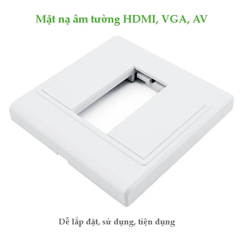 Ugreen 20316 Màu Trắng Khung HDMI âm tường 20316