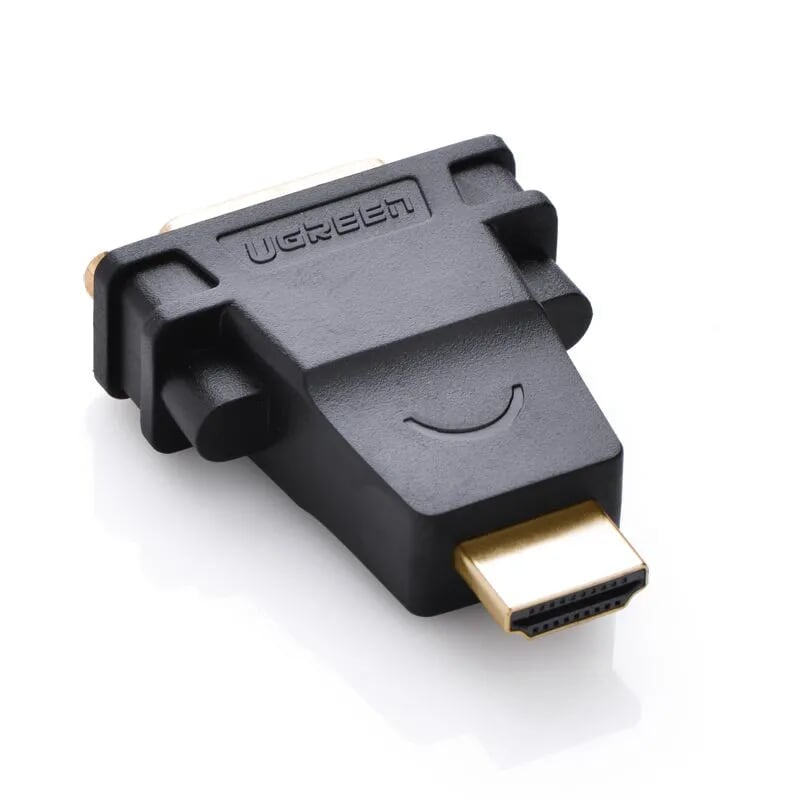 Ugreen 20123 Màu Đen Đầu chuyển đổi HDMI sang DVI 24+5 âm 20123