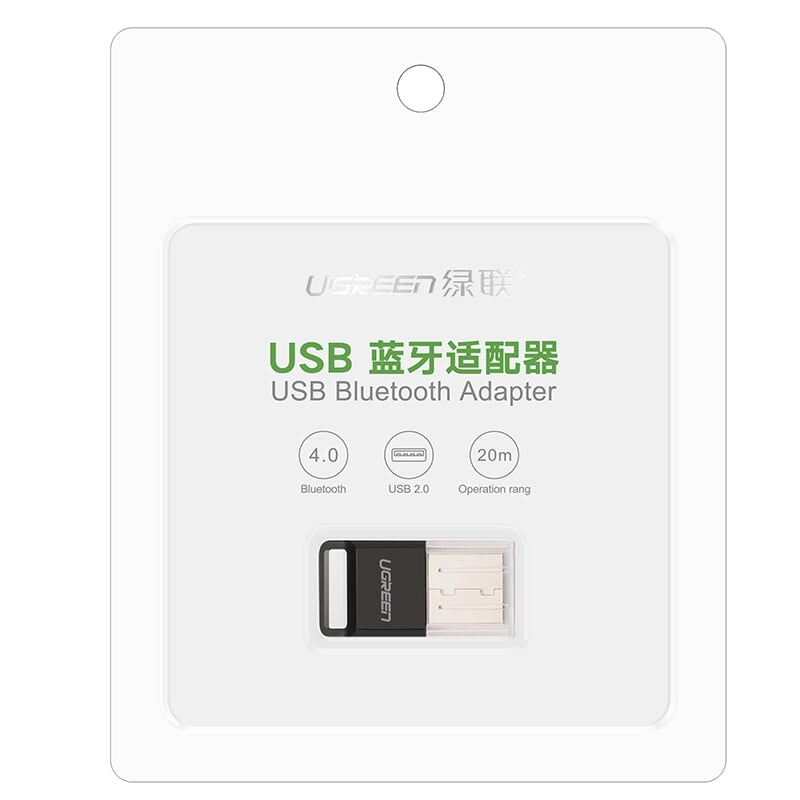 Ugreen 30524 BT 4.0 màu Đen USB nhận Bluetooth hô trợ APTX US192