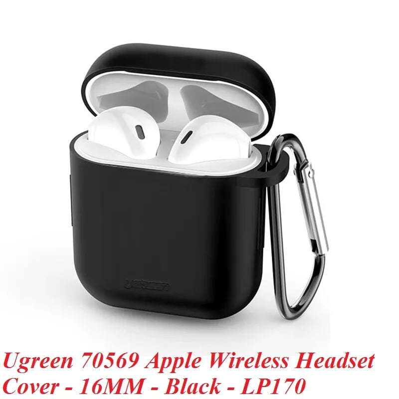 Ugreen 70569 hộp đựng tai nghe airpods màu đen LP170