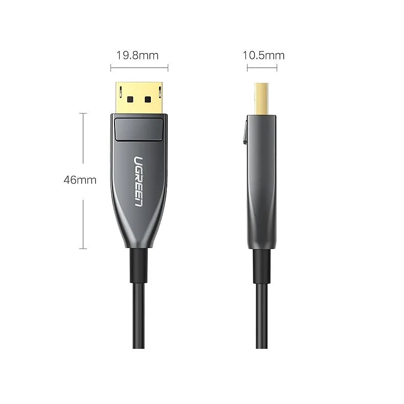 Ugreen 10475 1.5M Hdmi Cable Ultra Slim Version 2.0 19+1 HD117