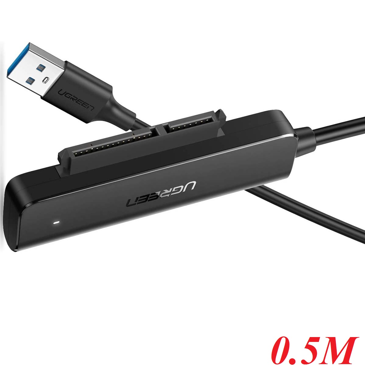 Ugreen 70609 0.5m bộ đọc ổ cứng ssd usb a 3.0 ra 2.5 inch sata 50cm 70609