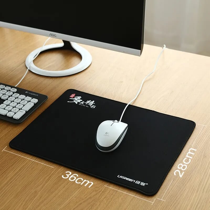 Ugreen 40405 Màu đen Mouse Pad kích thước 360*280*4mm LP126