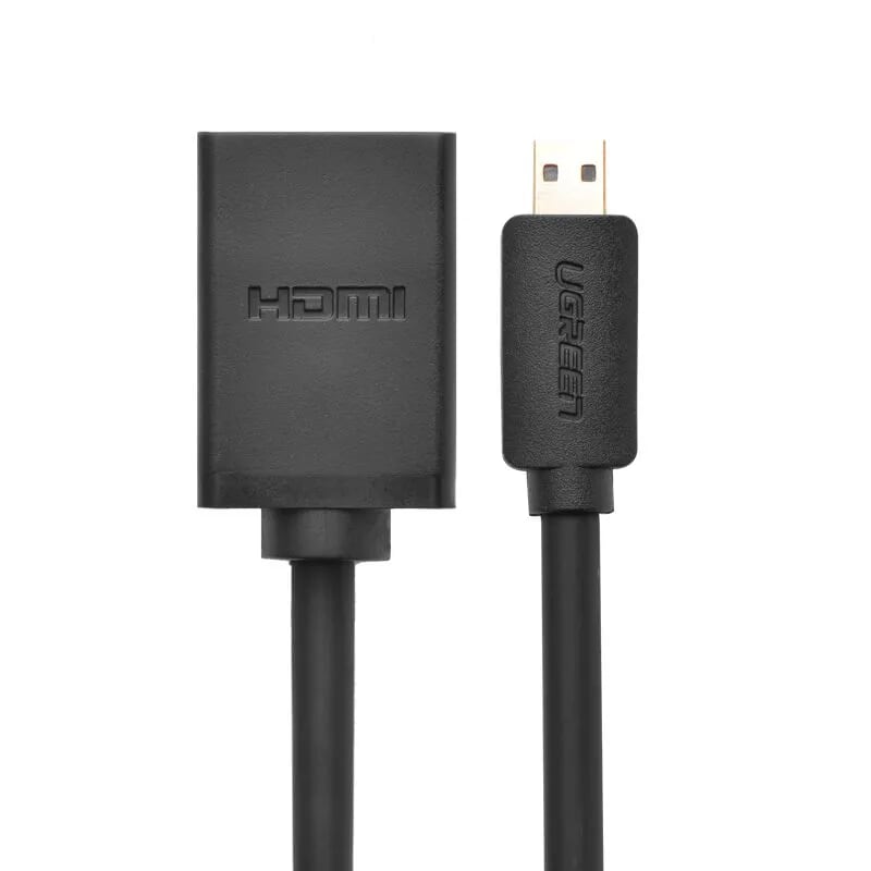 Ugreen 20134 Màu Đen Đầu chuyển đổi Micro HDMI sang HDMI âm 20134