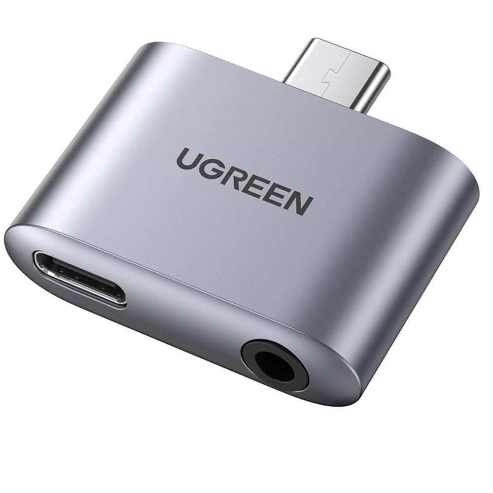 Ugreen 70311 USB TYPE C to 3.5mm Audio Adapter with Power Supply CM231