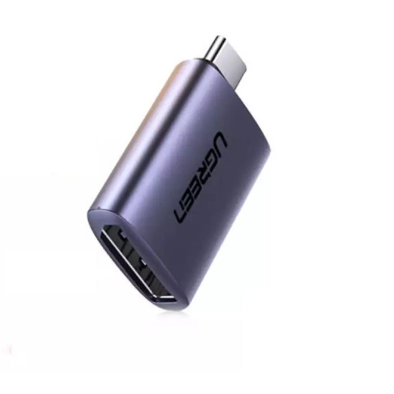 Ugreen 70451 4k 60hz USB type C male to DP female adapter aluminum shell space gray us321