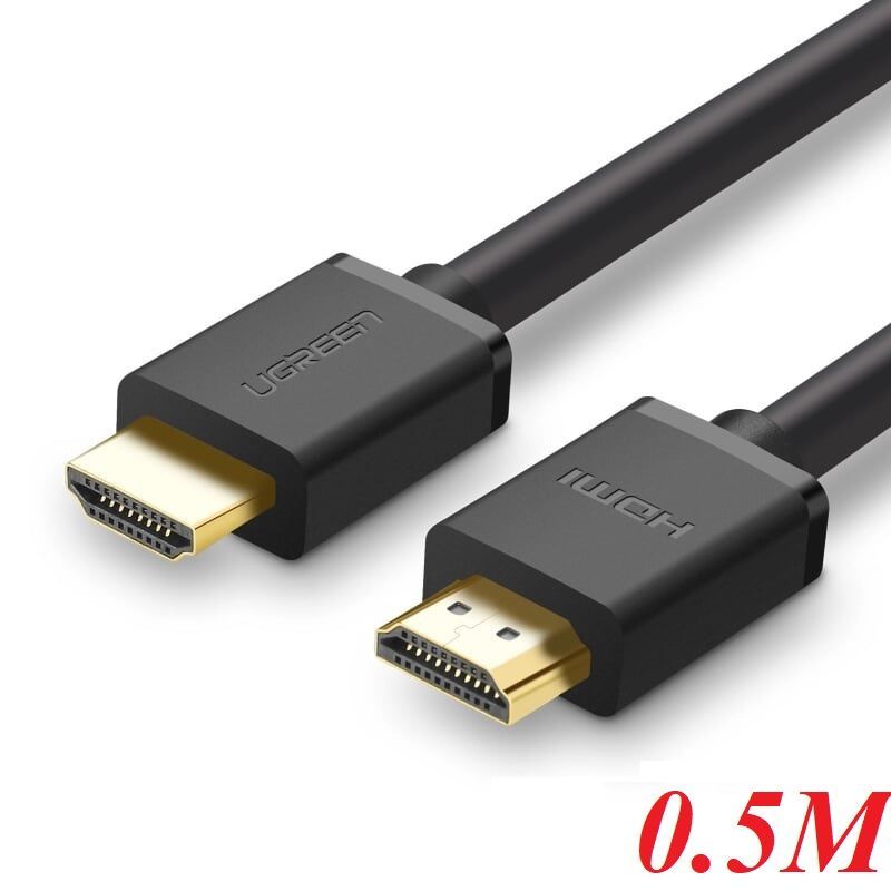 Ugreen 30115 HDMI Cable 0.5m Black HD104