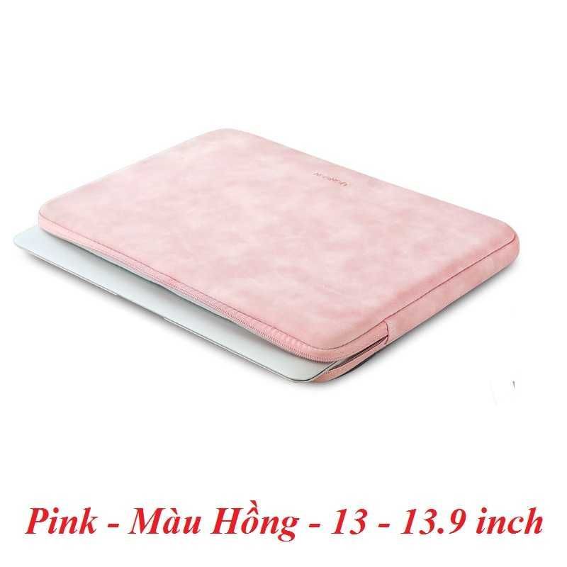 Ugreen 20477 13 - 13.9 inch Pink Laptop Storage Bag LP187