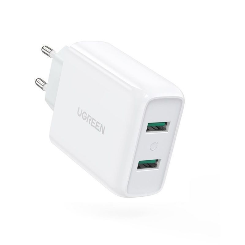 Ugreen 70163 USB Fast Charger EU White CD161