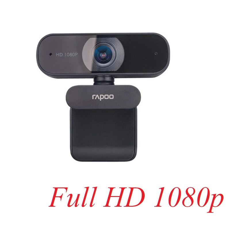 Rapoo c260 FullHD 1080p webcam có tích hợp micro usb độ phân giải siêu nét để dạy và học online 29071 40029071