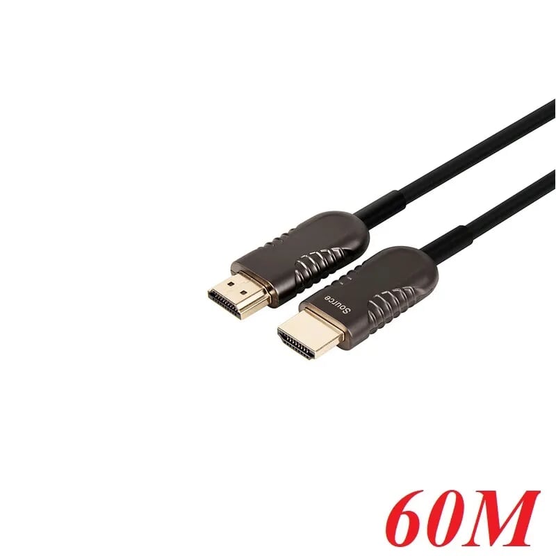 Unitek 96618 Y-C1034BK 60M 4k 60Hz Màu Xanh Lam Cáp Hdmi chuẩn 2.0 sợi quang Ultrapro