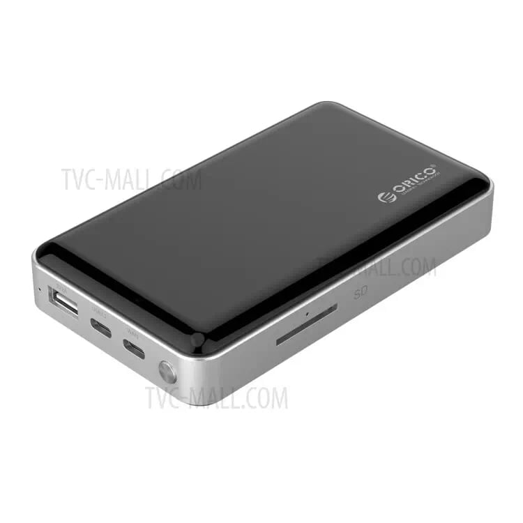 Orico 2567W3 Hộp Ổ Cứng Đa Năng Cổng Type C + Đọc Thẻ Nhớ Sd+ Pin Dự Phòng 8000Mah + - 95159