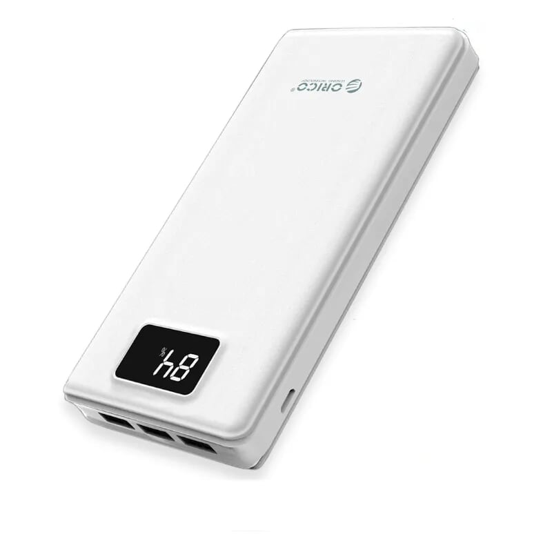 Orico LE12000-WH Pin Sạc Dự Phòng Tích Hợp Đèn Pin Polymer 12.000Mah - 95572
