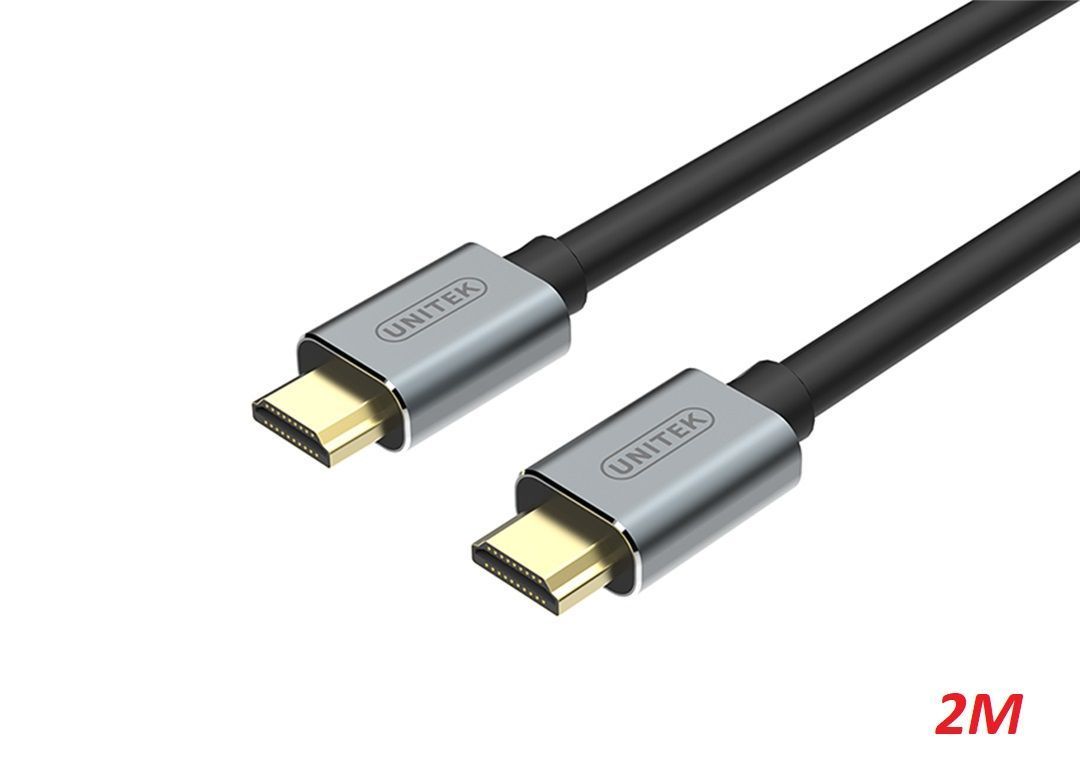 Unitek 27426 Y-C138LGY- 2M Cáp Hdmi 2.0 Màu Đen