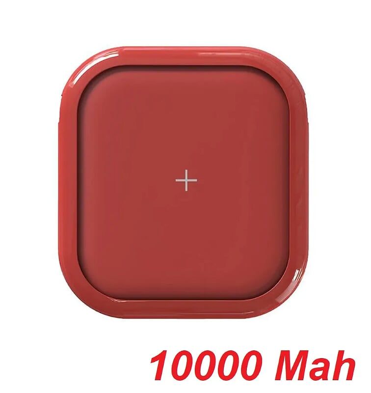 Mipow SPX01W-T-R Sạc dự phòng không dây Cube X 10000 PD18W Version II Red ( SPX01W-T-R ) G