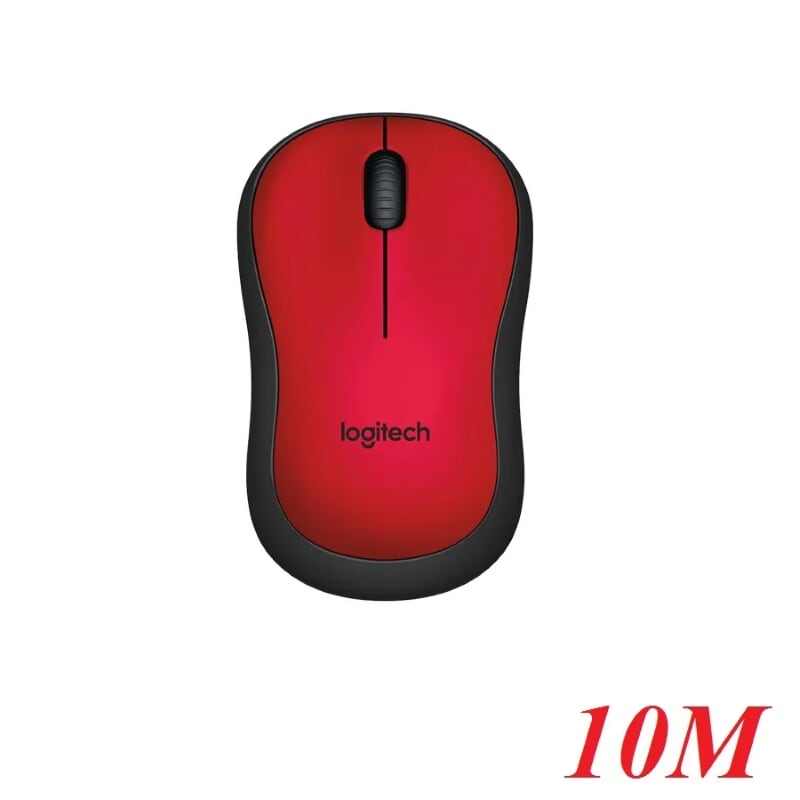 Logitech 98355 M221 Màu đỏ chuột vi tính không dây giắc cắm usb 10m