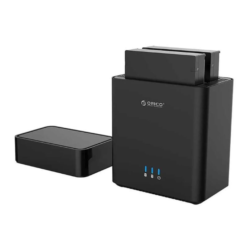 Orico Hộp ổ cứng 2 khay 3.5'' USB 3.0 Màu Đen Orico - 96302