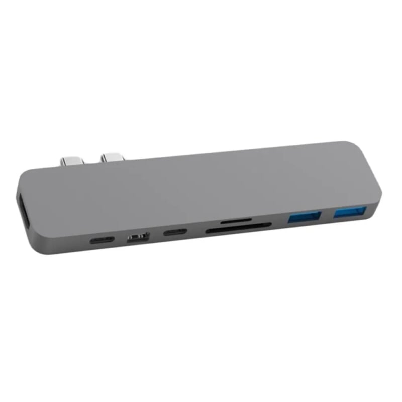 HYPER GN28D-GREY Cổng chuyển Hyperdrive USB Type C Pro 8 in 2