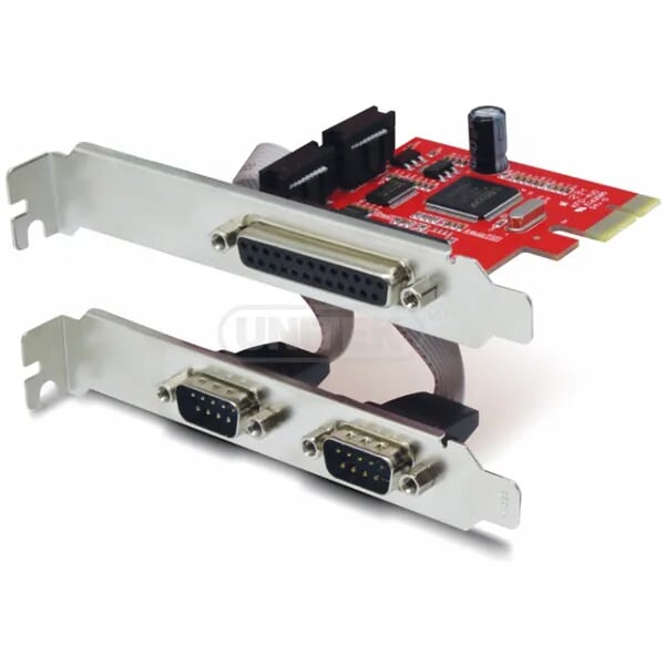 Unitek 96034 Y-7508 Card chuyển đổi PCI-E card to Com 25 + Com 9
