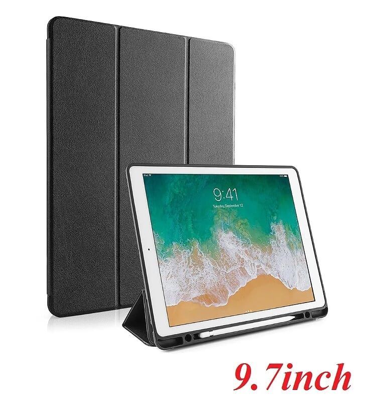 Tomtoc B02 - M03D Bao da TOMTOC Smart cover slim for ipad 9.7'' 2018 Black ( B02 - M03D ) G