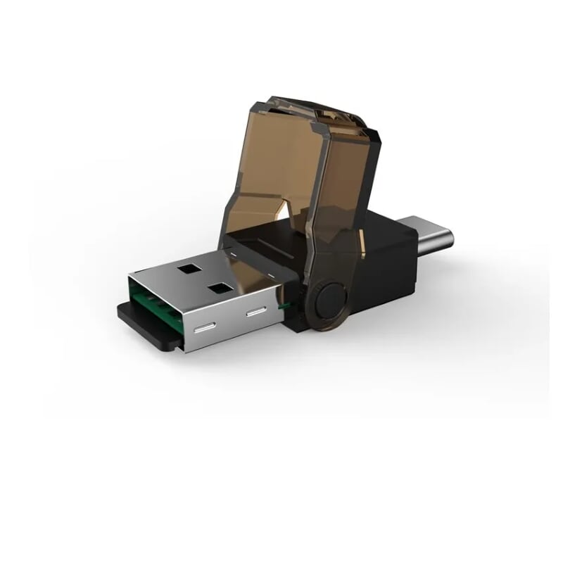 Unitek 96344 Y-9320 Màu Đen Đầu Chuyển USB 3.1 USB Type-C Sang USB 3.0 Đực + Đọc Thẻ Micro SD