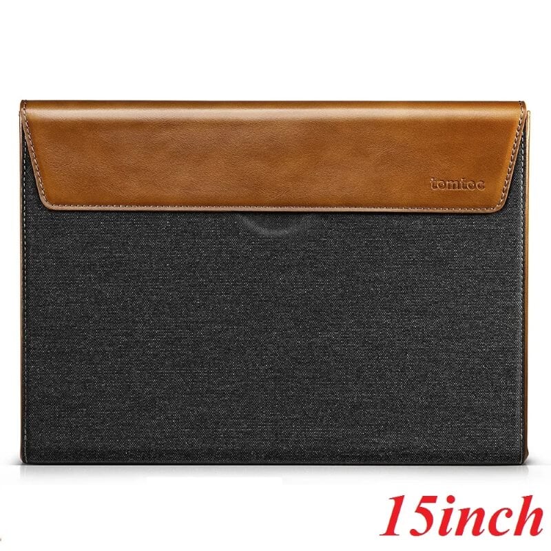 Tomtoc H15-E02Y Túi xách chống sốc TOMTOC Premium leather for MB Pro 15
