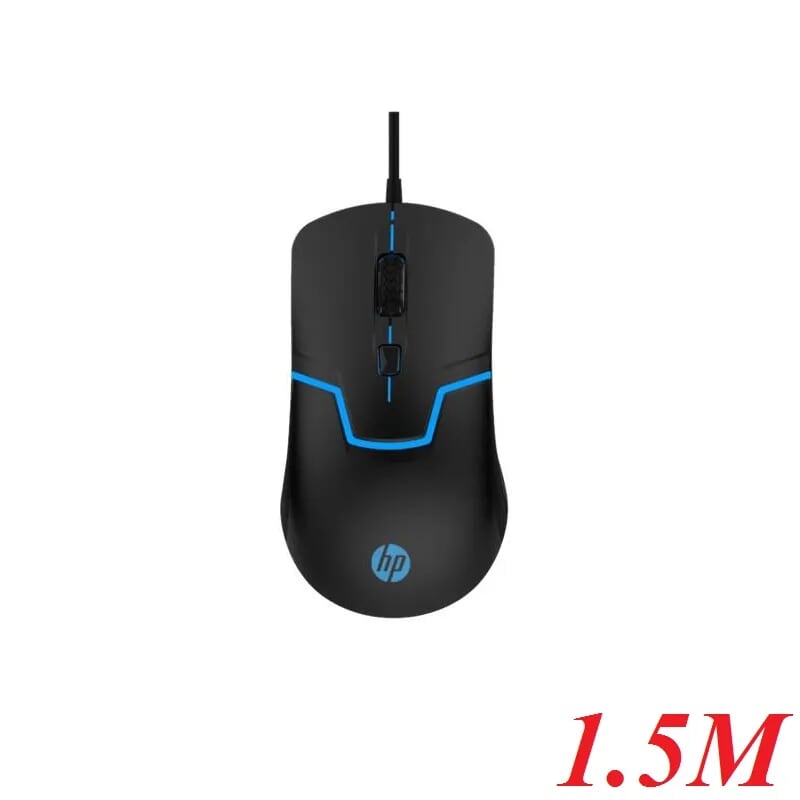 Hp M100 1.5M Mouse Usb Màu Đen 1600 Dpi Led Usb Tuổi Thọ 5 Triệu Lần Bấm 4 Nút Bấm - 97610