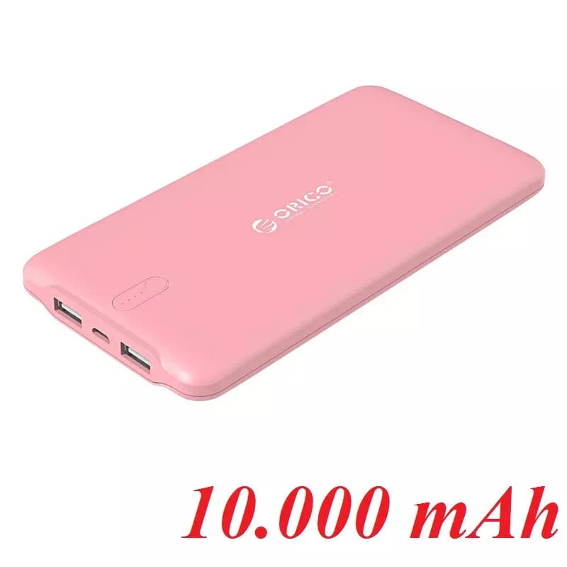 Orico Ld100-Pk Pin Sạc Dự Phòng 10 000Mah Hồng 2 Cổng Usb 5V2.4A - 98549