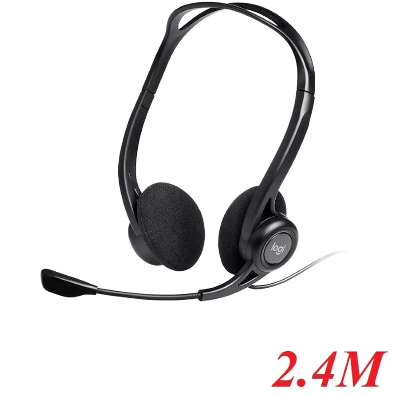 Logitech H370 tai nghe vi tính giắc cắm usb 2.4m 96917