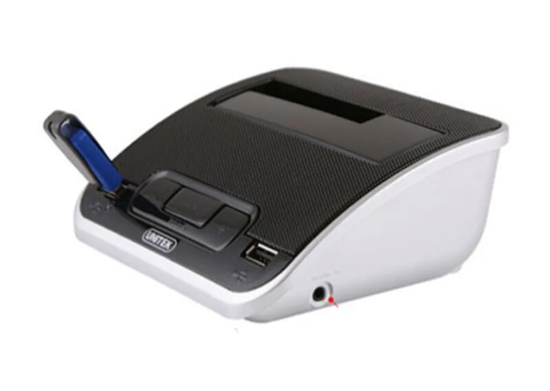 Unitek 96408 Y-1060S Màu Trắng Đen Usb 2.0 Dock cắm ổ cứng 2.5/3.5 chuẩn Sata + 2 cổng USB 2.0 + AUDIO