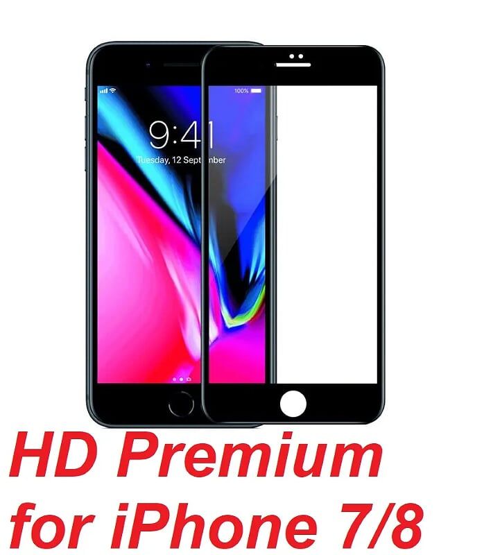 Mipow P-BJ26-BK Miếng dán cường lực Kingbull HD Premium for iPhone 7/8 Black ( P-BJ26-BK ) G