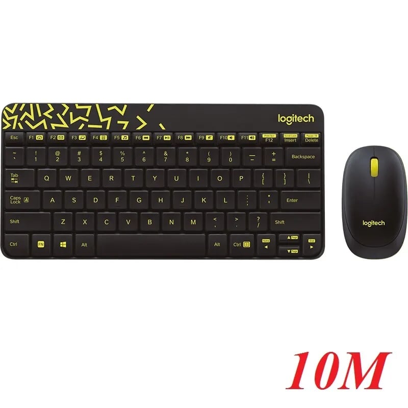 Logitech Mk240 bộ bàn phím chuột không dây 10m 96182