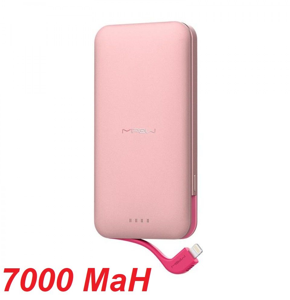 Mipow SPL08WGD Pin sạc dự phòng Cube 7.000 mAh ( Rose Gold ) G
