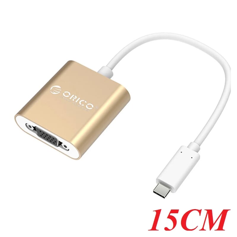Orico RCV-GD Đầu Chuyển Đổi Type C Sang Cổng Vga Bằng Nhôm - 96701