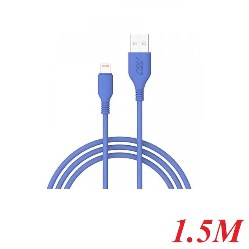 INNOSTYLE J_IAL150_ tLBL 1.5M Màu xanh dương Cobalt Cáp Innostyle Jazzy Usb A To Lightning Mfi Iphone Ipad Ipod 95184