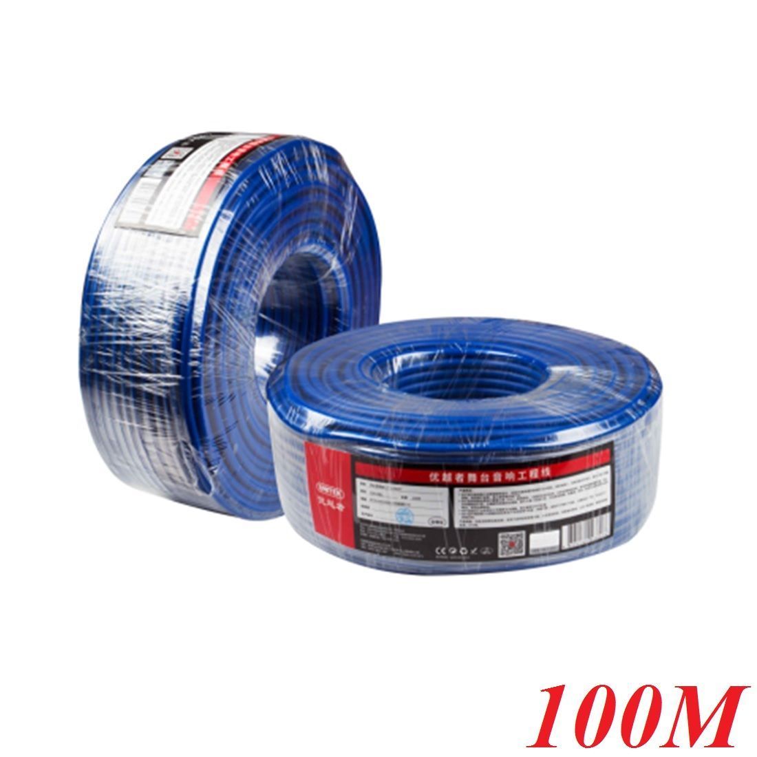 Unitek 25410 C9017BL 100M 2*1.5Gb Od8.5Mm Cáp Loa Sân Khấu