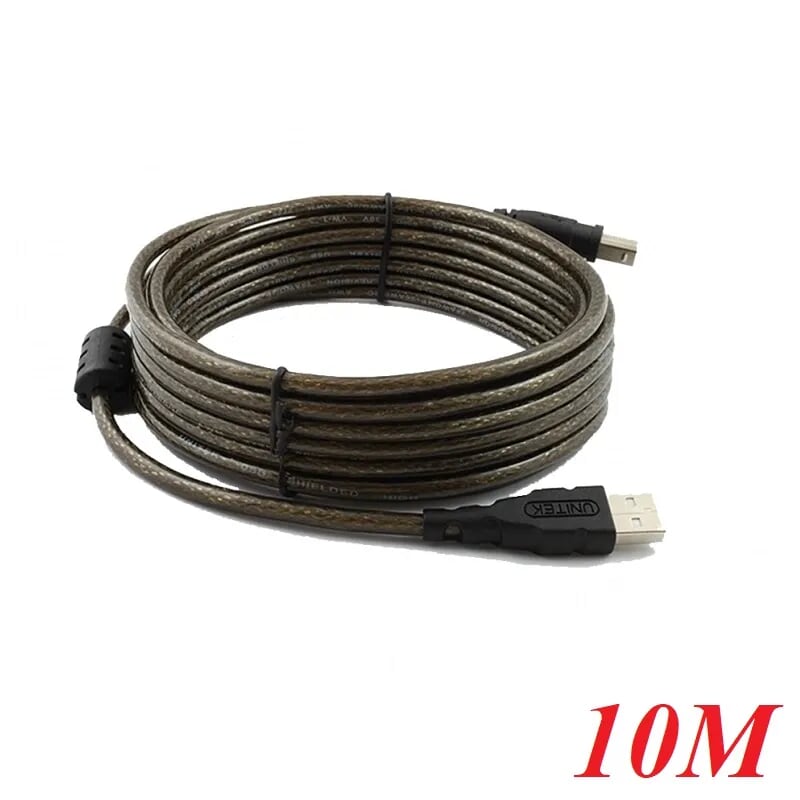 Unitek 95338 Y-C431 10M Cáp Usb In 2.0 có IC khuếch đại bọc chống nhiễu
