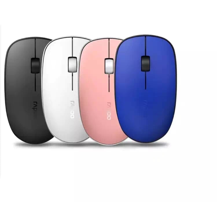 Rapoo 29103 M200Silent Chuột Bluetooth 1300Dpi Kết Hợp 2.4Ghz Receiver Không Dây 07294