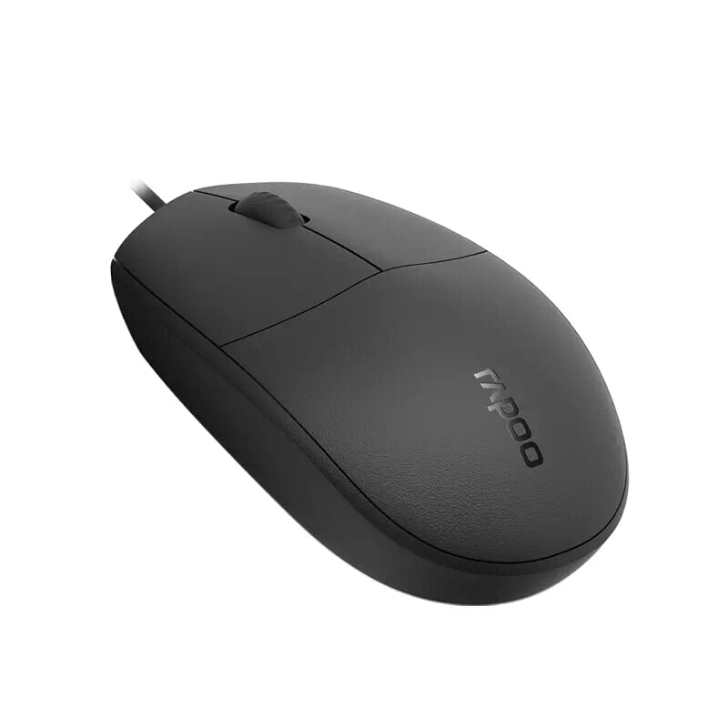 Rapoo 27436 N100 Chuột Vi Tính 1600Dpi Quang Có Dây 05186