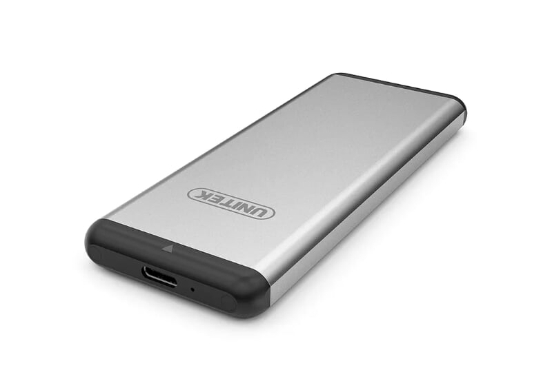 Unitek 97863 S1201A 10Gbps Màu Xám Box ổ cứng PCIe/NVMe M.2 SSD chuẩn USB 3.1