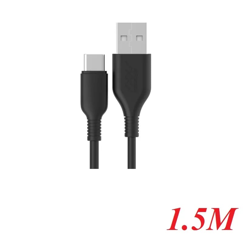 INNOSTYLE J_IAL150_ tBLK 1.5M Đen Jet Black Cáp Innostyle Jazzy Usb A To Lightning Mfi Iphone Ipad Ipod 97785