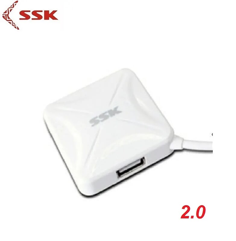 SSK SHU-027 Màu TRắng Hub chia 4 cổng USB 95831