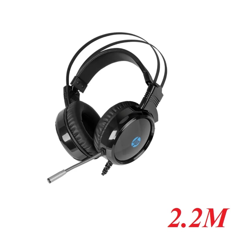 Hp H120 Headphone Usb + 3.5Mm Âm Thanh Stereo Có Đèn Led - 96816