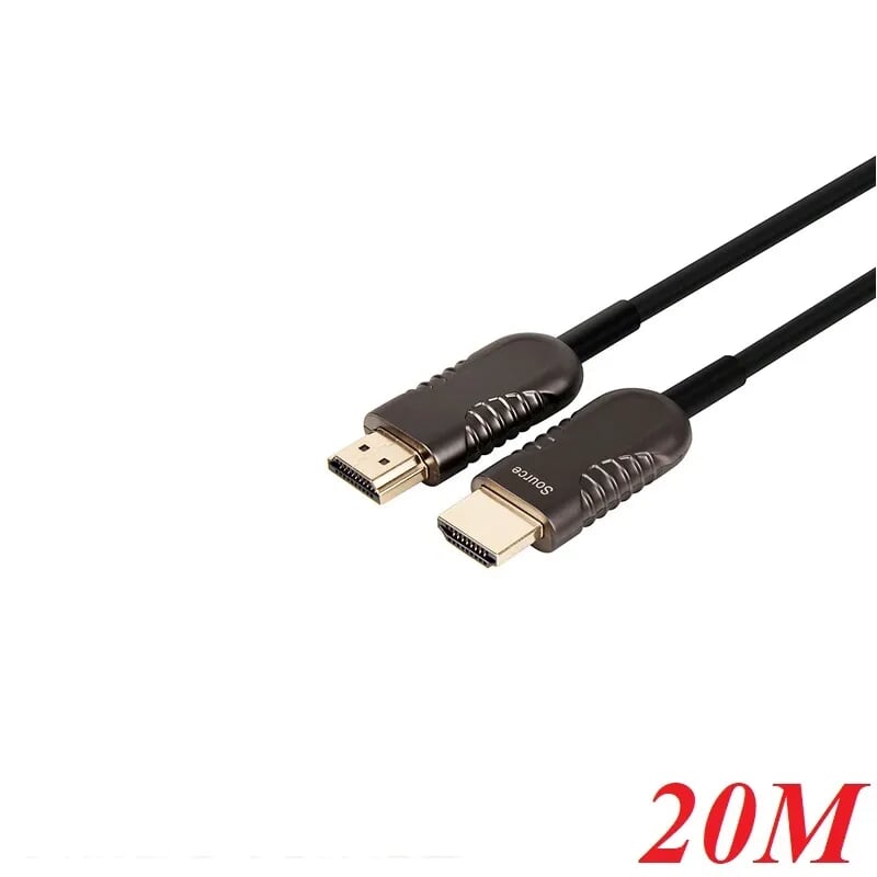 Unitek 96113 Y-C1030BK 20M 4k 60Hz Màu Xanh Lam Cáp Hdmi chuẩn 2.0 sợi quang Ultrapro