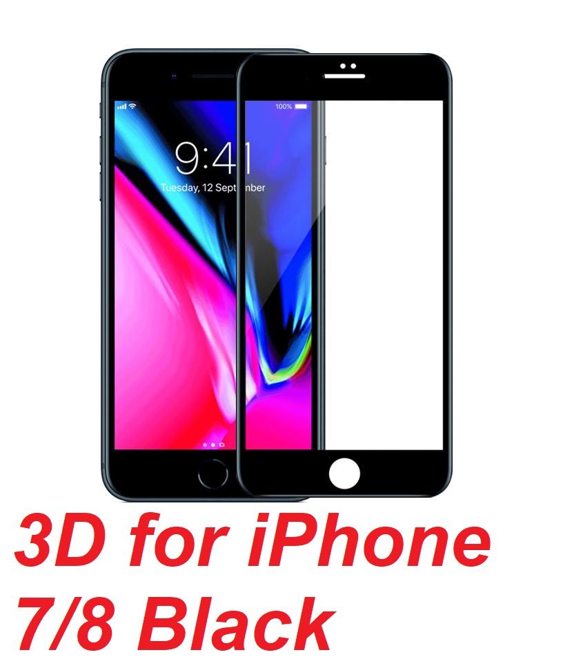Mipow BJ11-BK Miếng dán cường lực Kingbull 3D for iPhone 7/8 Black ( BJ11-BK ) G