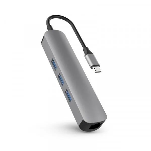 HYPER HD233B-GREY Cổng chuyển Hyperdrive HDMI 4K 6 in 1 USB Type C