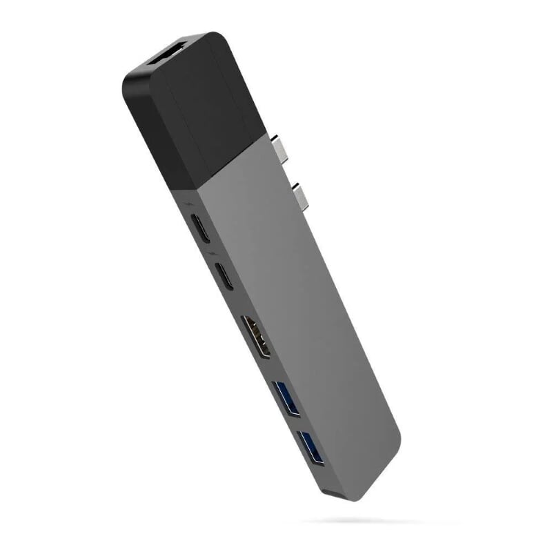 HYPER GN28N-GREY Cổng chuyển Hyperdrive NET 6in2 USB Type C