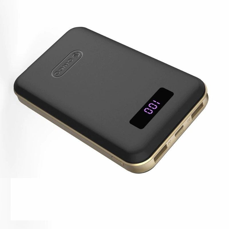 Orico X12500-BK Pin Sạc Dự Phòng Siêu Tốc Cổng Vào Type C Và Micro Có Lcd Polymer 12.500Mah - 97599